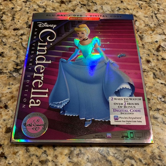 Cinderella Signature Collection Blu-ray and DVD - Picture 1 of 4